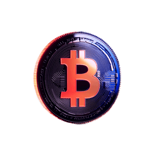 Visualización de datos analíticos del mercado cripto en una tarjeta flotante